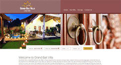 Desktop Screenshot of grandbalivilla.com